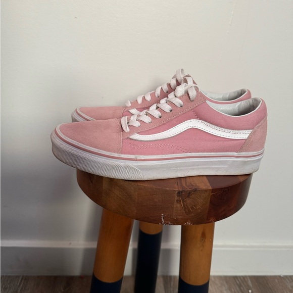 Vans Pink and White Sneakers - Picture 2 of 5